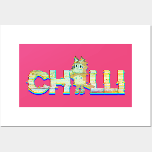 Chilli Glitch Posters and Art